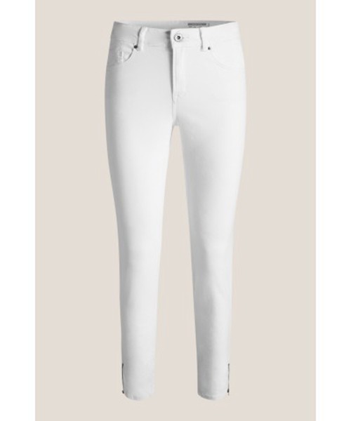 Pantalones Esprit Edc 5 Pkt Zip Blanco Mujer Online